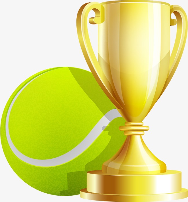 650x697 Tennis Trophy Clipart