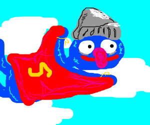 300x250 Super Grover! Away!!
