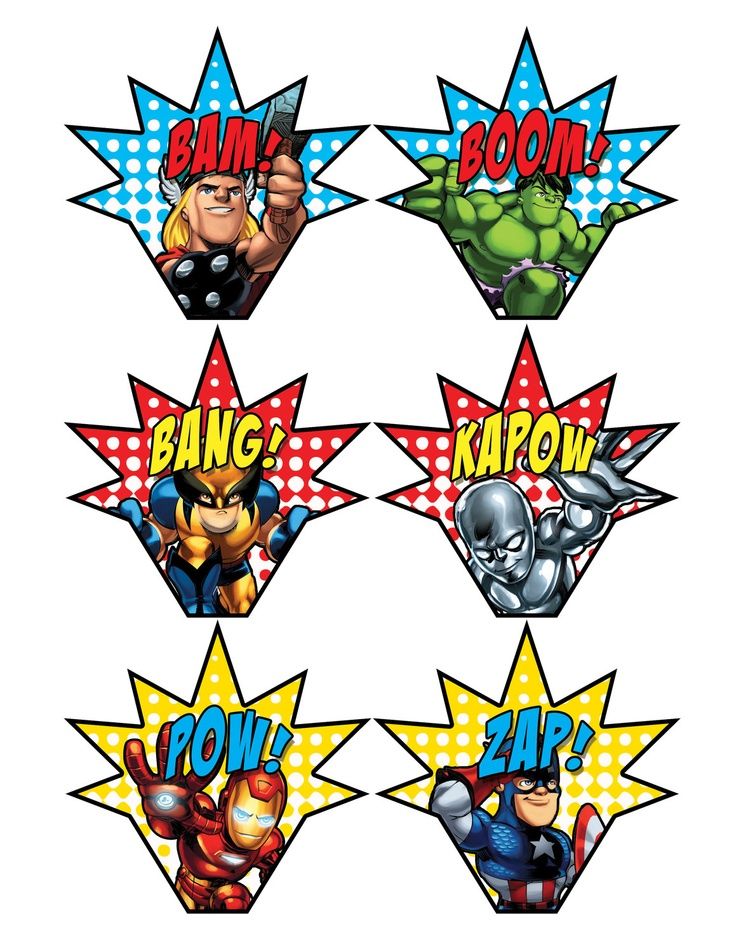 736x952 Superhero Squad Printable Kiddos The Boy Squad