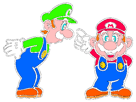 435x326 Mario Clipart Line Art