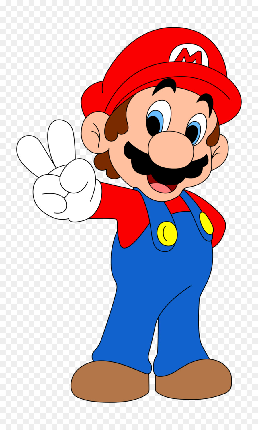 900x1500 Super Mario Bros. Toad Luigi