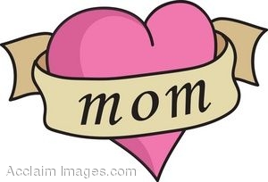 300x204 Winsome Ideas Mom Clipart Clip Art Of A Heart Tattoo With Black