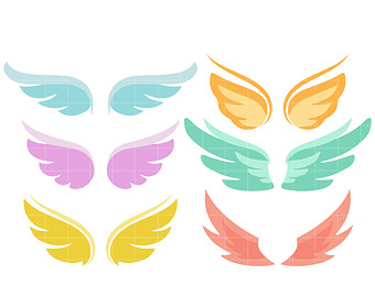 340x270 Wing Clipart Etsy