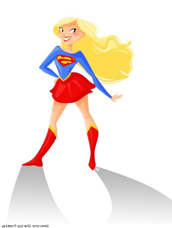 576x761 Supergirl Clipart Many Interesting Cliparts