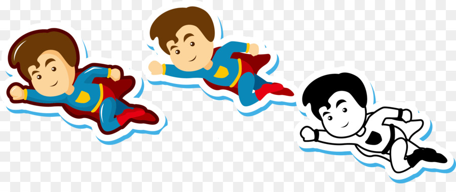 900x380 Supergirl Clipart Flying Art