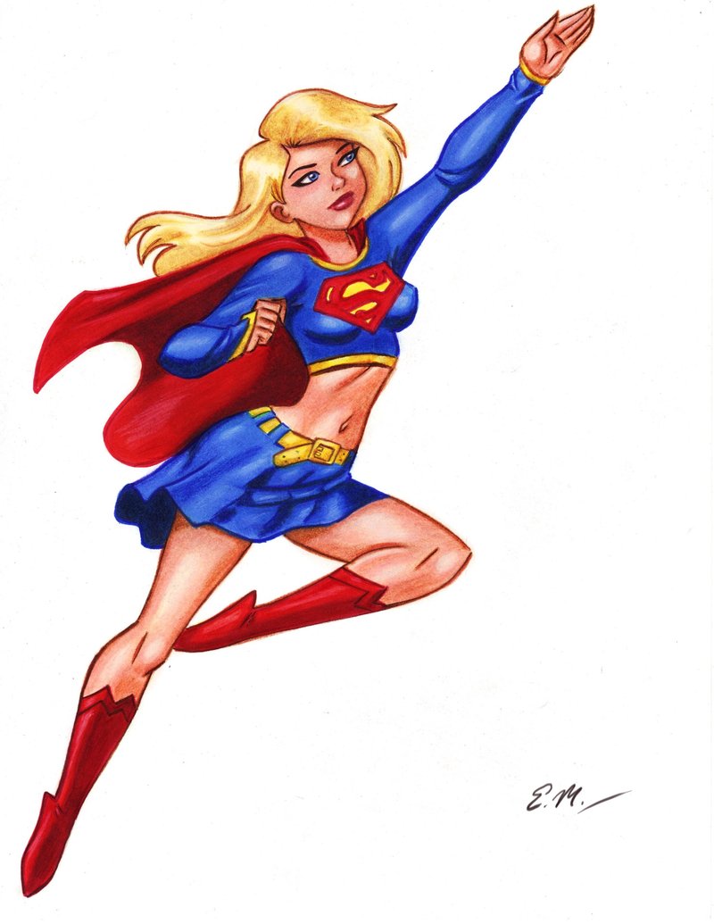 800x1035 Clip Art Supergirl Clip Art