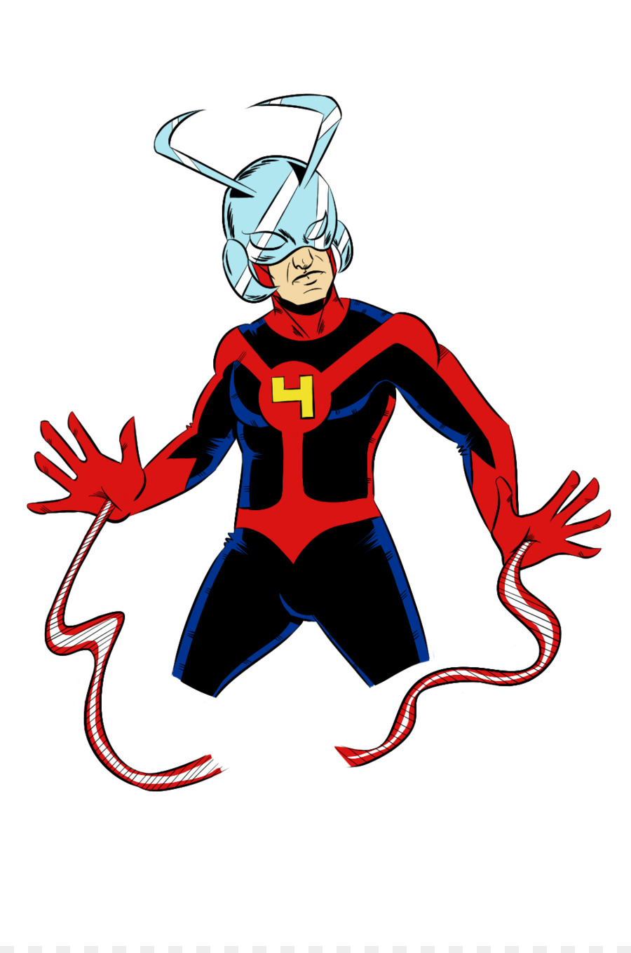 900x1360 Cartoon Superhero Clip Art