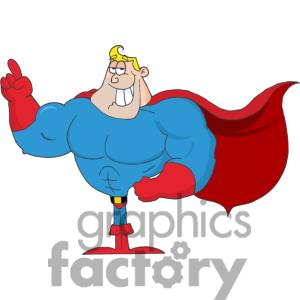 300x300 Super Hero Clip Art Black And White Clipart Panda