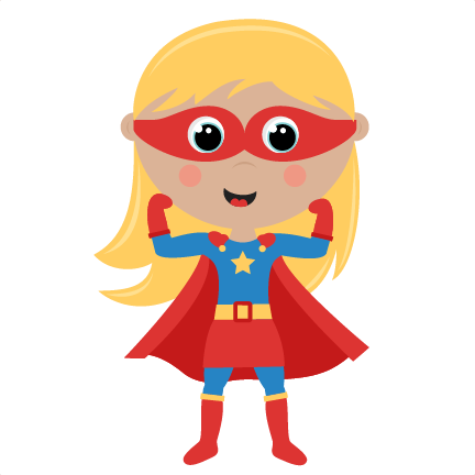 432x432 Girl Superhero Cut Files Svg Cutting Files For Scrapbooking