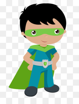 260x340 Superhero Cartoon Clip Art