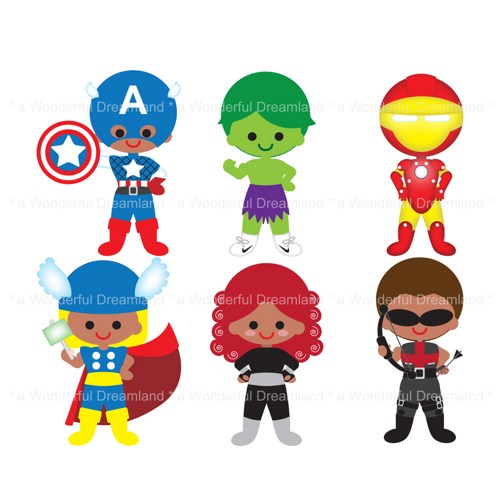 500x500 Baby Superhero Clipart Clipart Panda