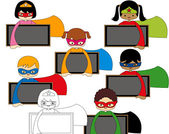 340x270 Superhero Clipart For Kids Birthday Party Superhero Masks