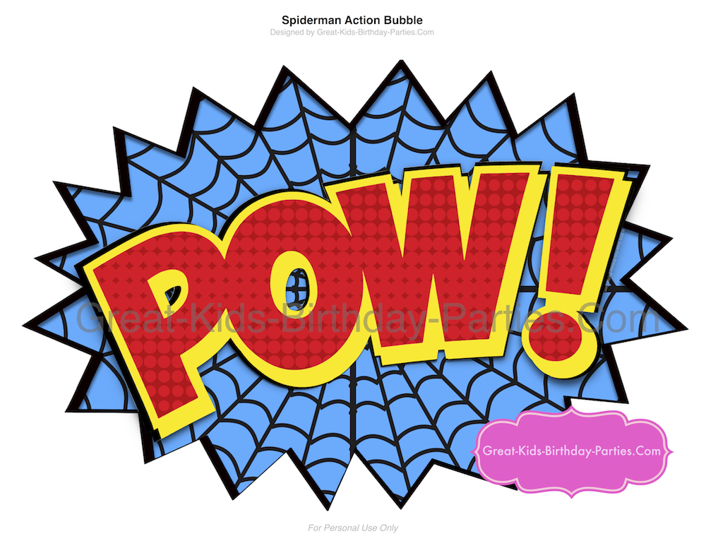 1000x773 Superhero Words Superhero Printables Clipart 4