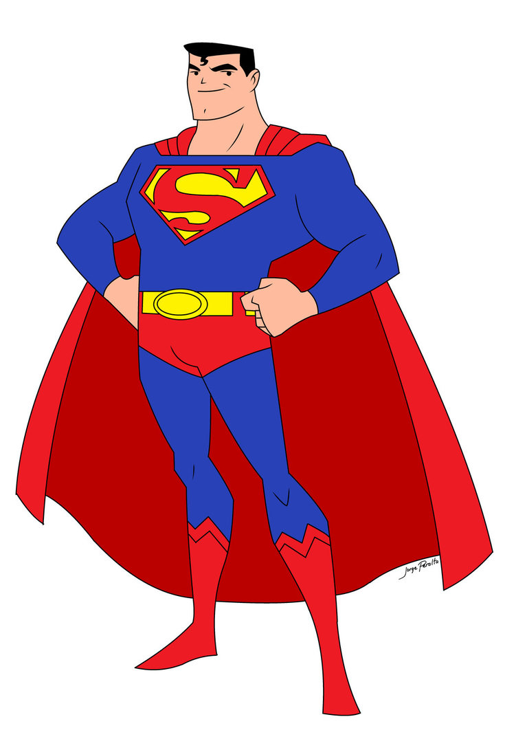 Superman Cartoon Clipart at GetDrawings | Free download
