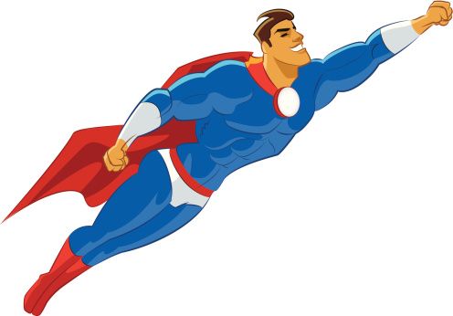 496x346 Luxury Superman Clip Art