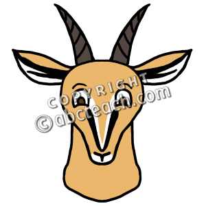 300x300 Top 88 Gazelle Clip Art