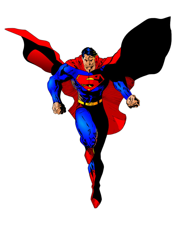 752x1063 Superman Flying By Lordhelikaon