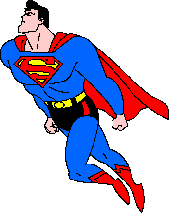 347x439 Clipart Free Superman