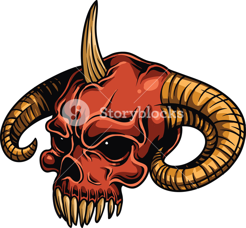 1000x927 Skull Vector Element Rocket Royalty Free Stock Image