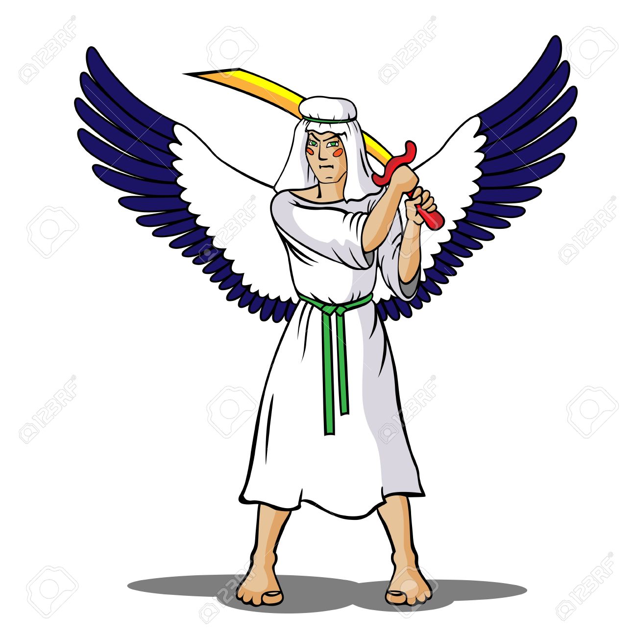 1290x1300 Angel Clipart Sword
