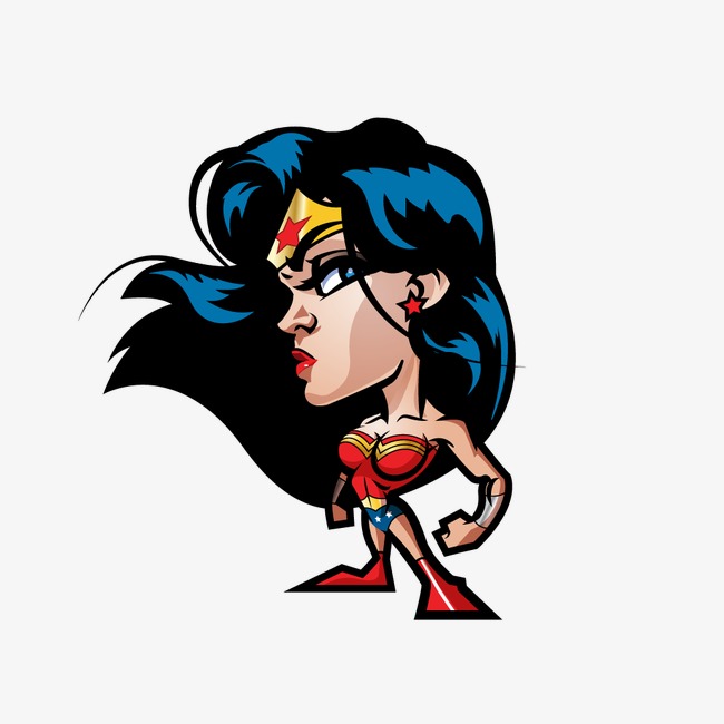 650x650 Q Version Of Superwoman, Us Man, American Comics, Graffiti Png