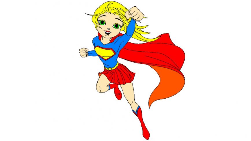 869x489 Supergirl Coloring Pages Images Highest Quality Free Printable