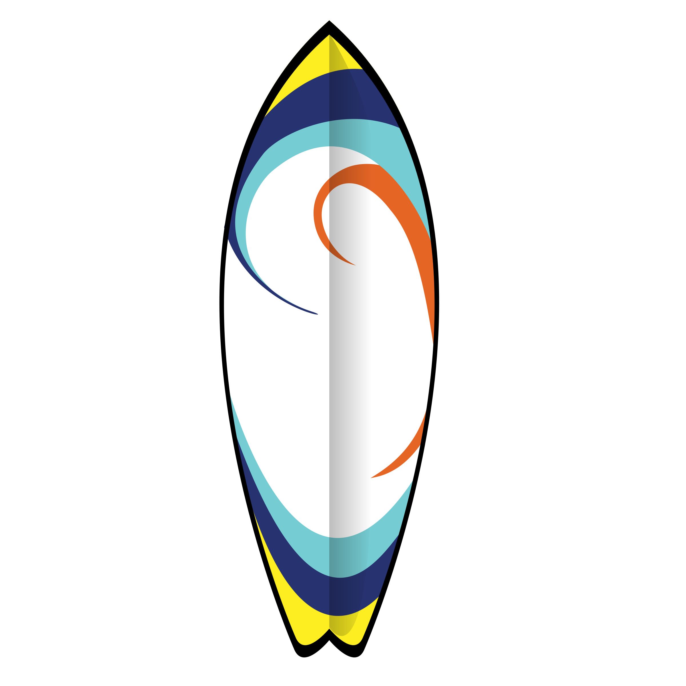 2400x2400 Surfboard Clip Art Free Clipart Panda