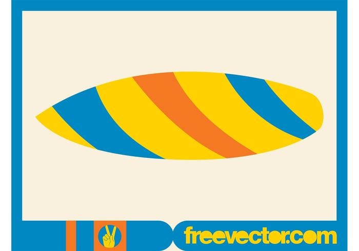 700x490 Surfboard Free Vector Art