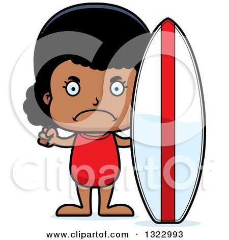 450x470 Royalty Free (Rf) Girl Surfer Clipart, Illustrations, Vector