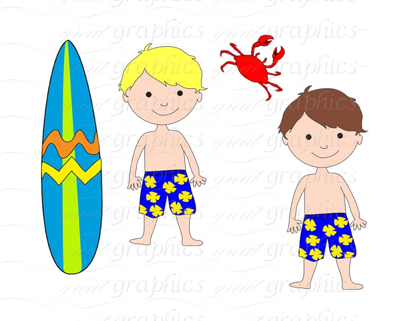 800x640 Surfer Guy Clipart