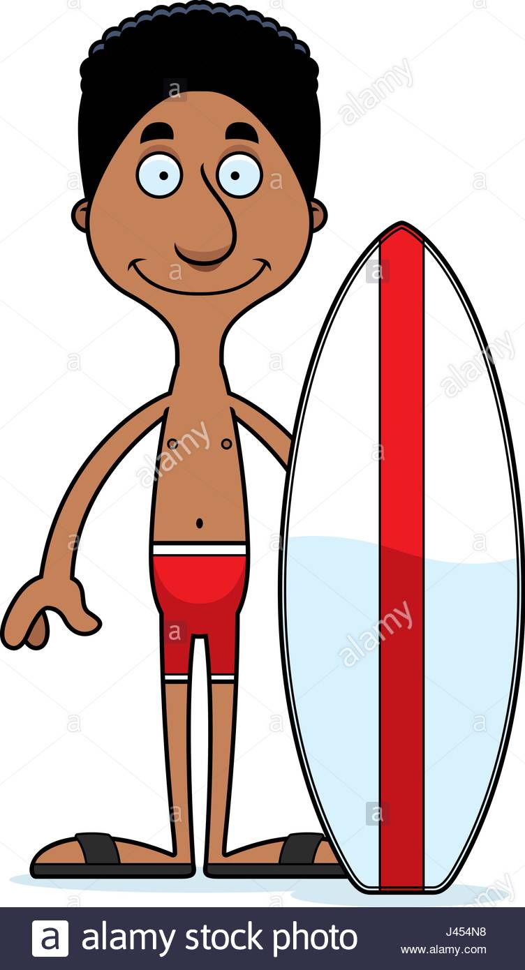 752x1390 A Cartoon Surfer Man Smiling Stock Vector Art Amp Illustration