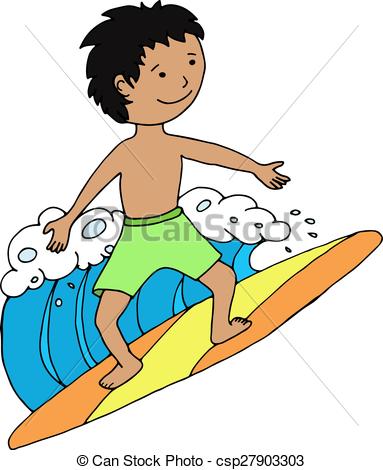 383x470 Surfing Clip Art