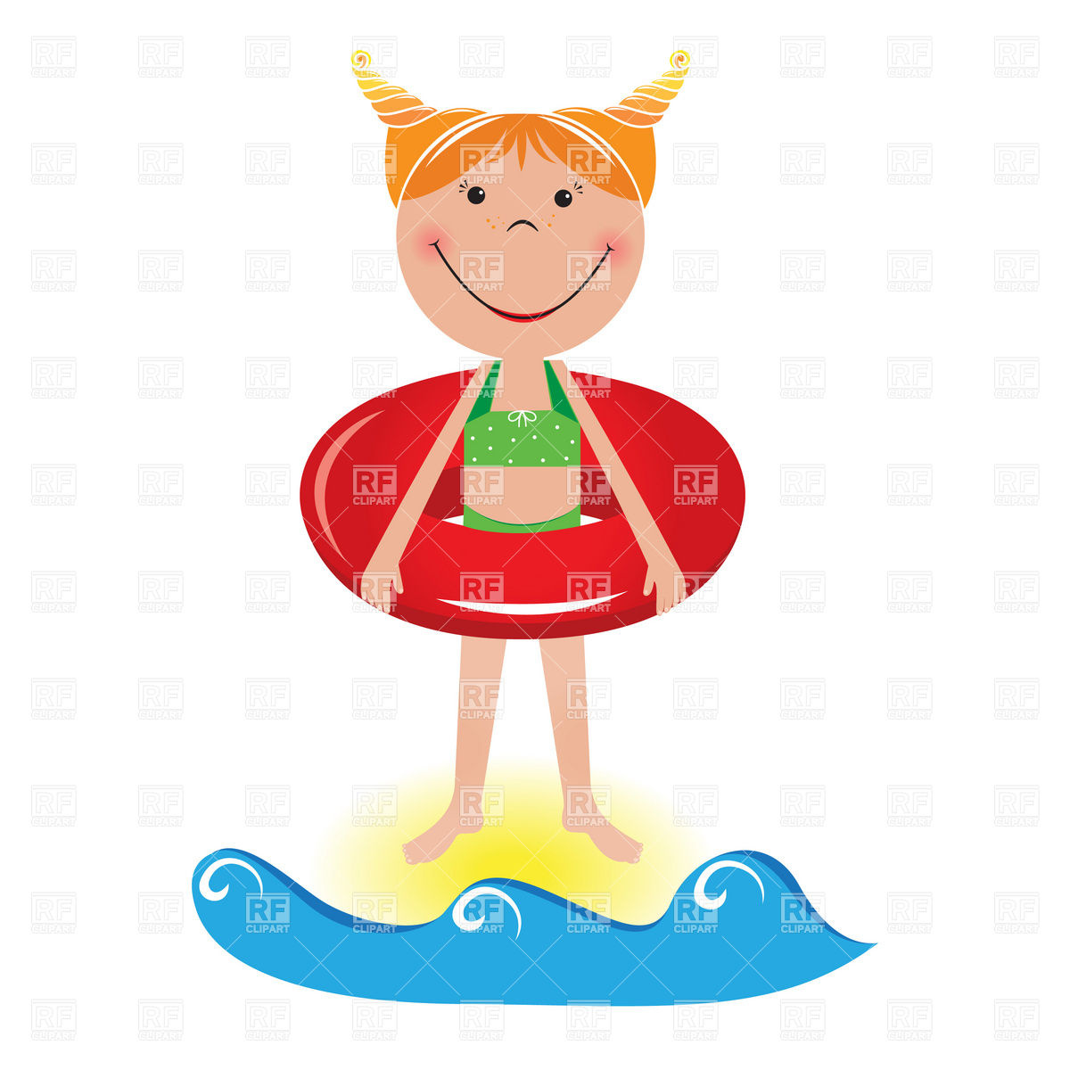 1200x1200 Beach Girls Clipart
