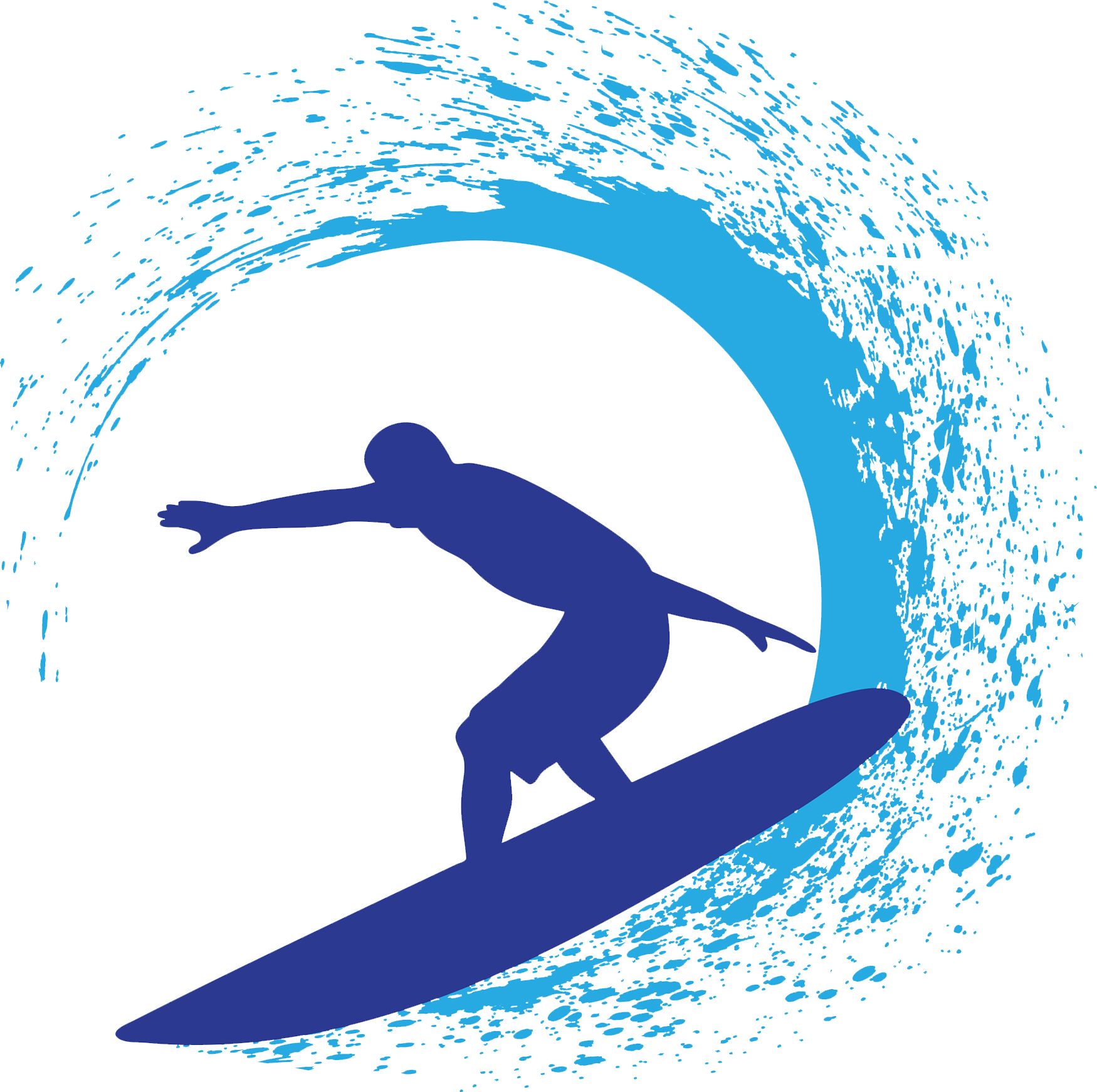 1750x1741 Create Surfer Designs Using The Clip Art From The Decorating