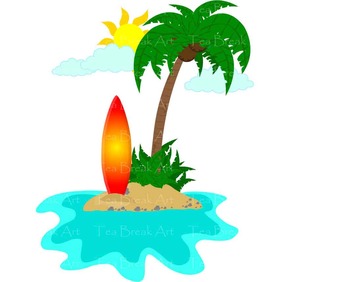 350x282 41 Png Files Summer Surfing Clipart Digital Clip Art