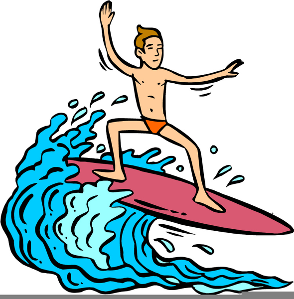 590x600 Girl Surfing Clipart Free Images