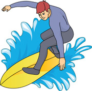 180x179 Stunning Design Ideas Surfing Clipart Search Results For Wet Suit