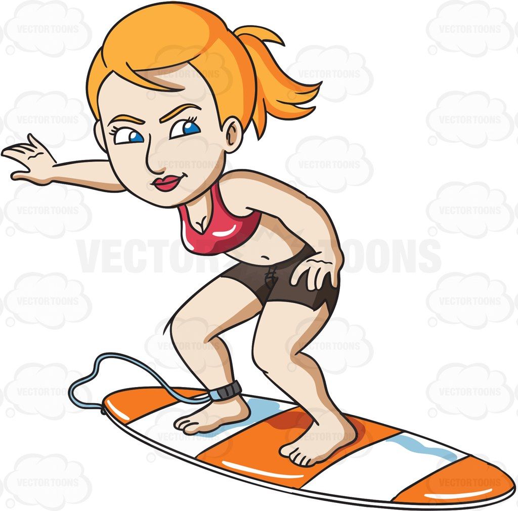 1024x1010 A Woman Surfing At The Beach