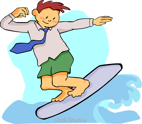 480x418 Business Surfing Web Royalty Free Vector Clip Art Illustration