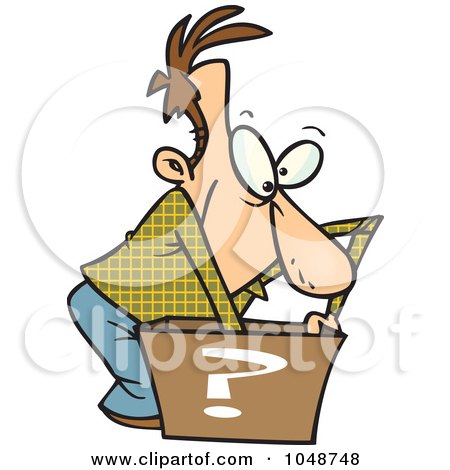 450x470 Royalty Free (Rf) Cliprt Illustration Of Cartoon Man Opening