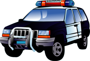 299x201 Police Car Clip Art