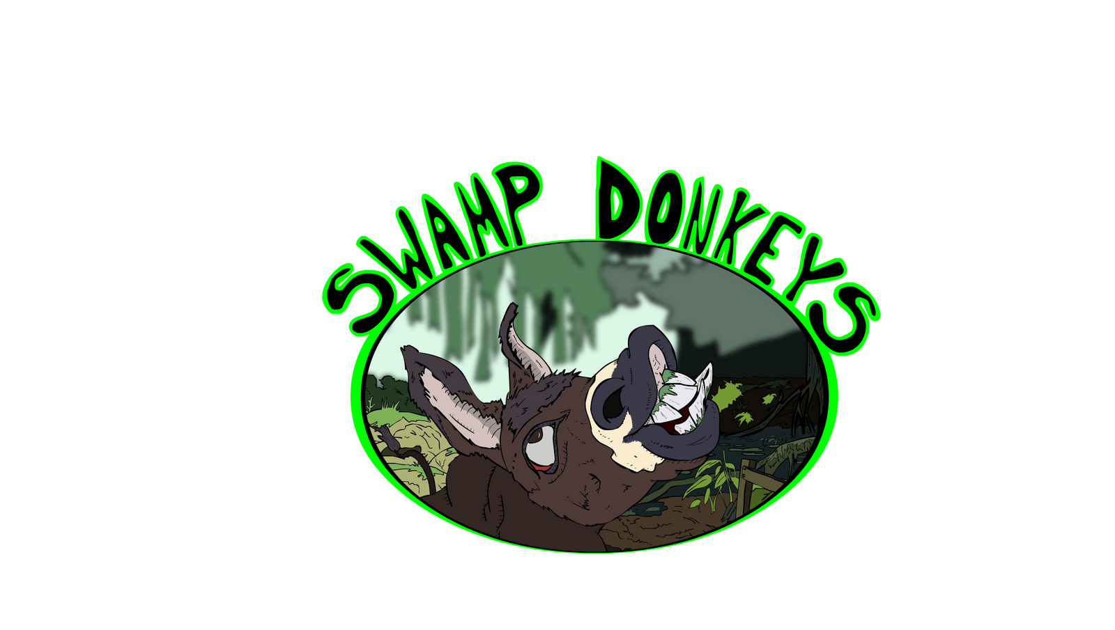 1600x905 Swamp Donkeys Graphic Logo Design Witmart