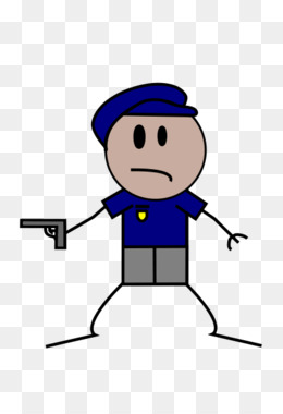 260x380 Stick Figure Police Officer Clip Art