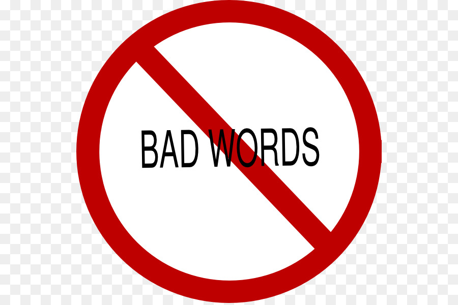 900x600 Profanity Word English Clip Art