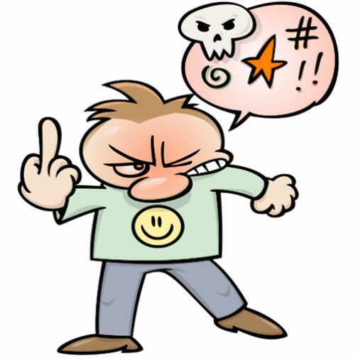 504x504 Angry Guy Swearing Symbols Emoticons, Emoticon And Facebook