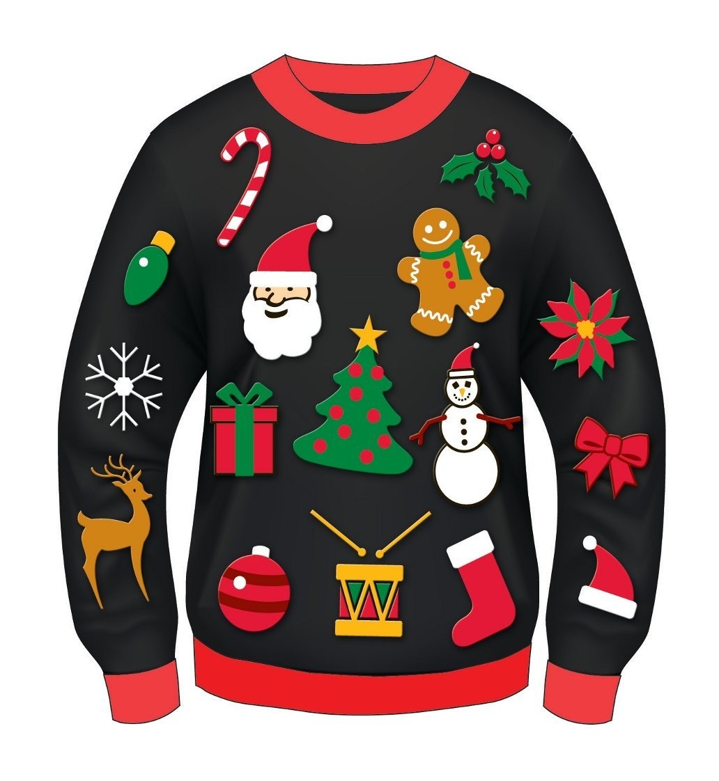 1032x1122 Ugly Christmas Sweater Clip Art Beneconnoi