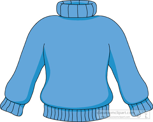 500x399 Clip Art Turtle Neck Sweater Clipart