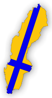 200x378 Sweden Flag Clip Art