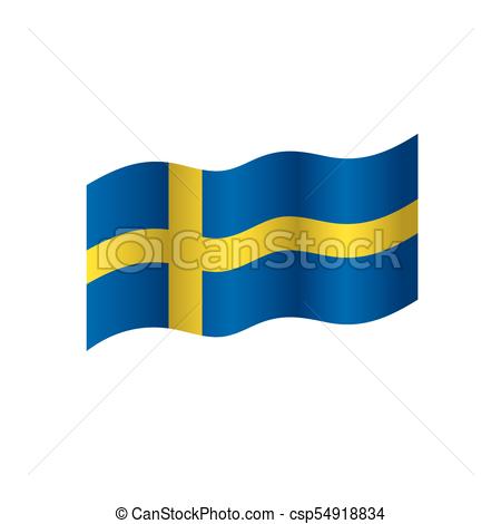 450x470 Sweden Flag, Vector Illustration On A White Background Vectors