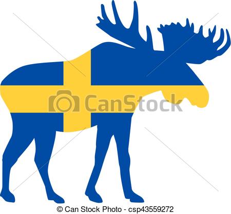 450x417 Sweden Elch.